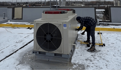 Commercial make-up-air unit installation and replacement