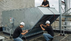 Commercial make-up-air unit repair and service