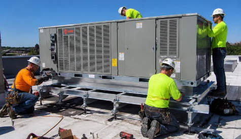 Commercial rooftop unit repair and service
